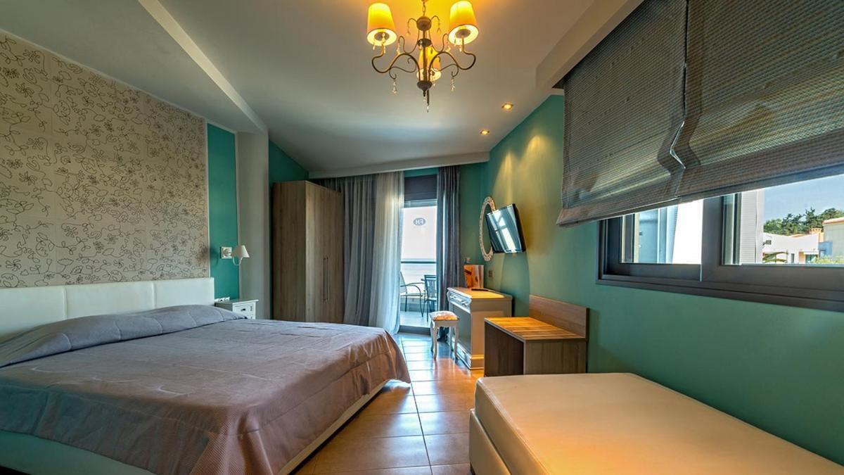 Tridente Mare Apart Hotel Pefkochori Exterior photo