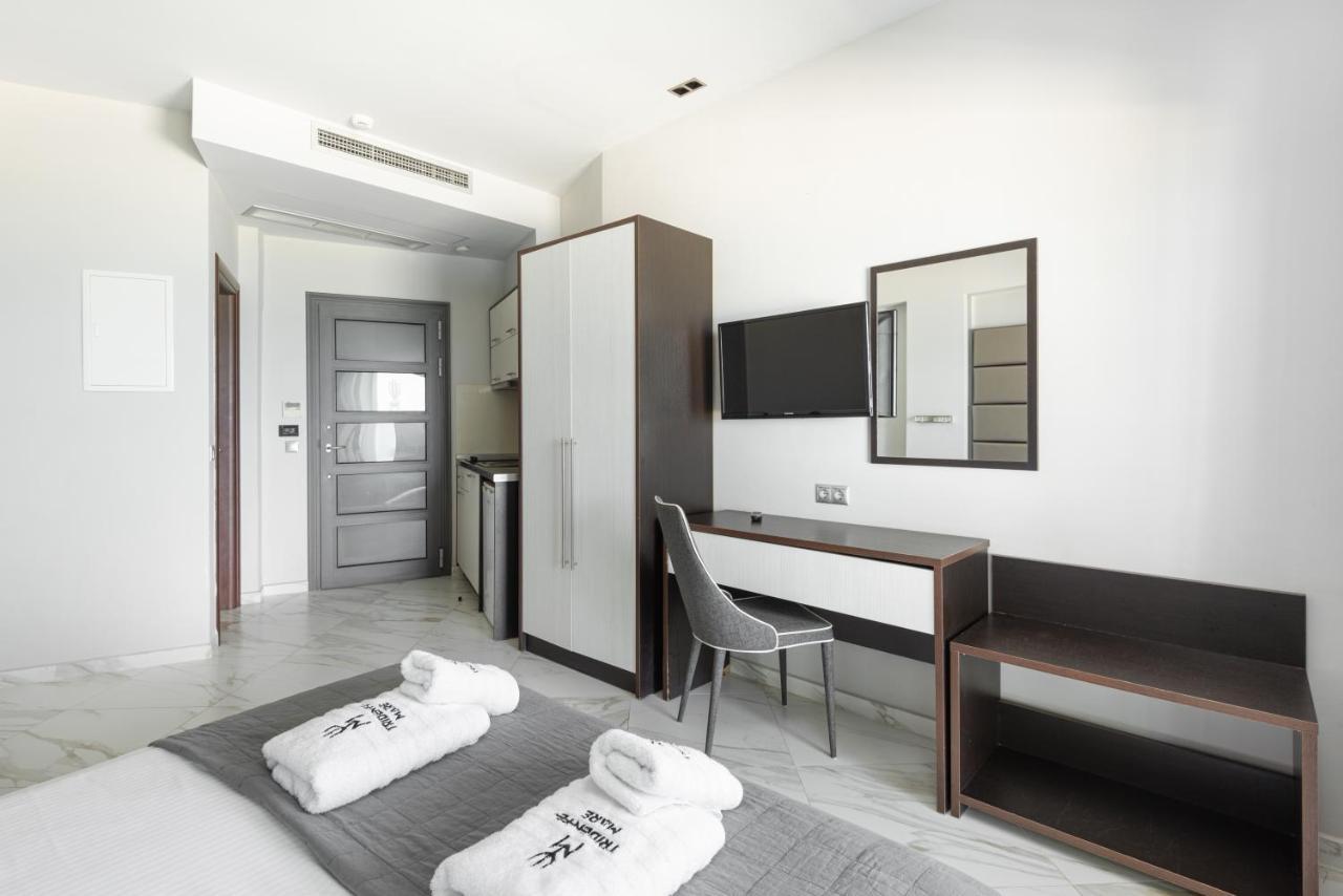 Tridente Mare Apart Hotel Pefkochori Exterior photo